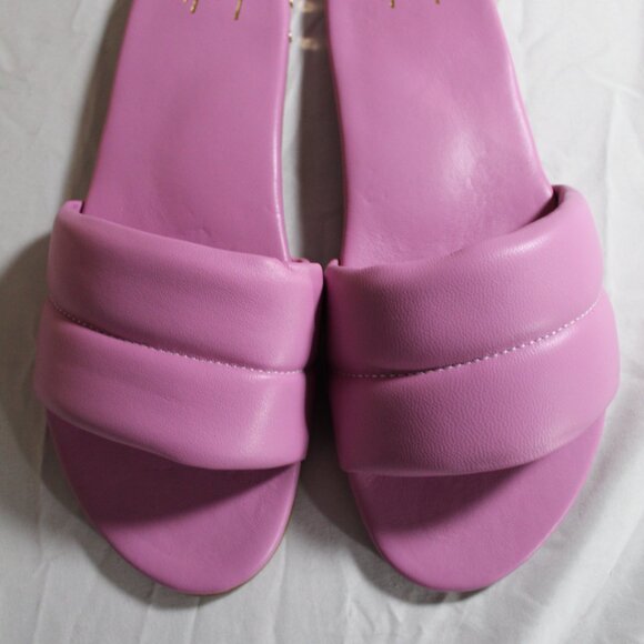 NWB Beek Sugarbird Lilac Flats Slides Slip Ons Sandals - Picture 5 of 5